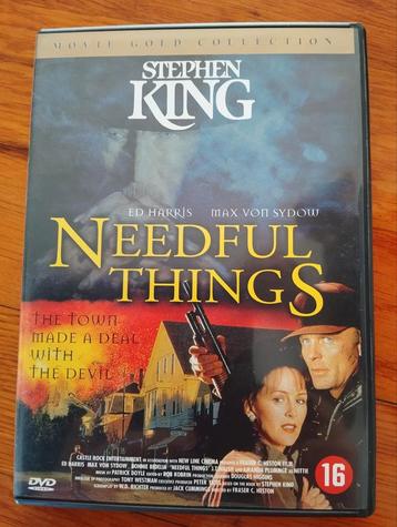 Needful Things - Stephen King DVD Thriller beschikbaar voor biedingen