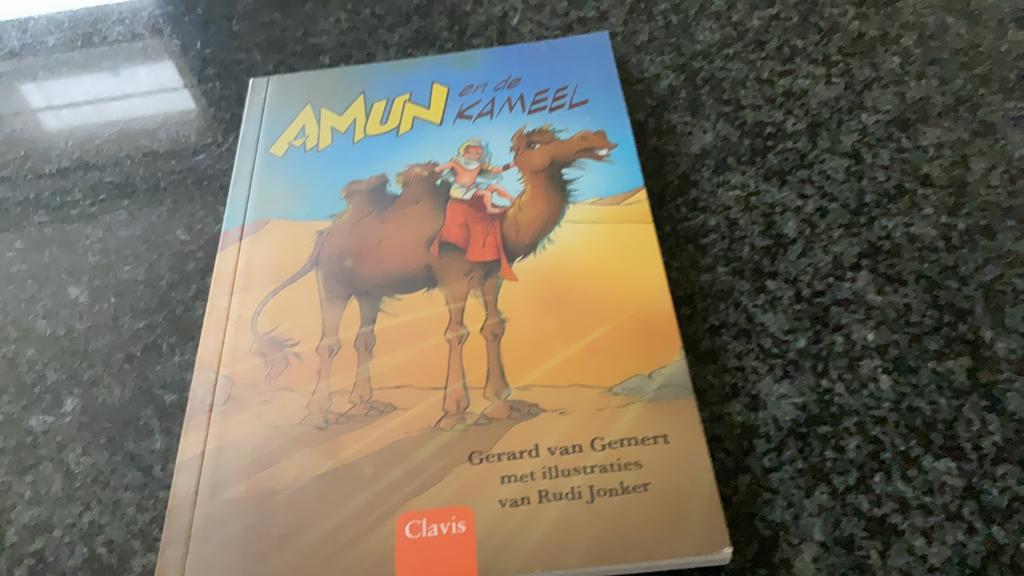 Gerard van Gemert - Amun en de kameel, Ophalen, Zo goed als nieuw, Gerard van Gemert, Fictie algemeen
