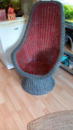 Rotan fauteuil, Ophalen of Verzenden, Zo goed als nieuw, 75 tot 100 cm