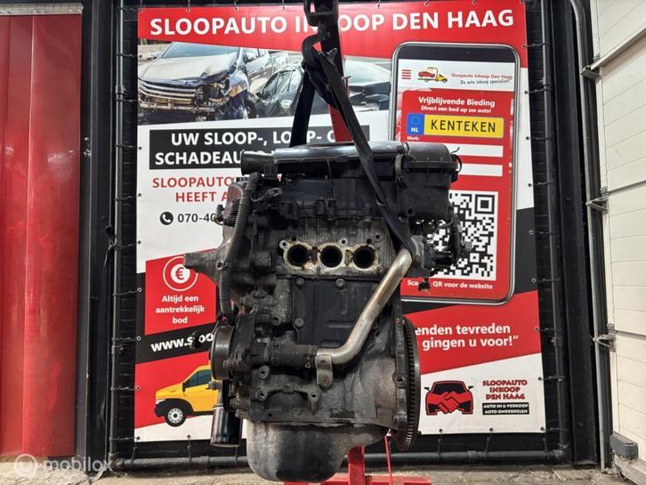 Toyota Aygo 107 C1 (05-14) 1.0 12V Motorblok 1KRFE 138.704KM, Auto-onderdelen, Motor en Toebehoren, Toyota, Gebruikt, Ophalen of Verzenden