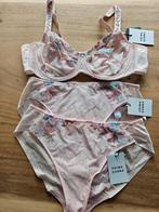 nieuw met kaartjes Prima Donna bh 85B en slips 42, Prima Donna, Ophalen, Roze, Setje