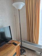 Staande lamp met glazen kap, Ophalen, Gebruikt, Glas, Modern