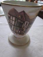 Lepelvaasje Old coach house Stratford Echt porselein 8 cm., Antiek en Kunst, Curiosa en Brocante, Ophalen