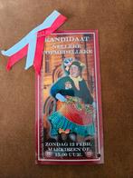 Kaart verkiezing miss krabbegat 2012 vastenavend, Ophalen of Verzenden, Zo goed als nieuw