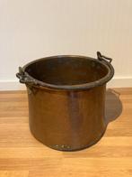Antieke Italiaans koperen ketel, Ophalen, Brons