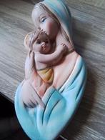 Maria met kind Jesus om op te hangen, Verzamelen, Religie, Ophalen of Verzenden, Gebruikt, Beeld(je)