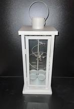 Mooie caroussel lantaarn voor waxinelichtjes merk Gusta, Ophalen, Overige materialen, 25 tot 50 cm, Wit