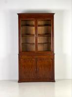 Bibliotheekkast boekenkast buffetkast antiek mahonie, Ophalen, Gebruikt, 25 tot 50 cm, 200 cm of meer