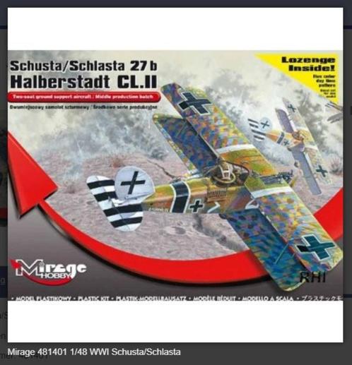 Modelbouw pakket Mirage-Hobby 481401 Schusta/Schlasta 27b Ha, Hobby en Vrije tijd, Modelbouw | Auto's en Voertuigen, Nieuw, Auto