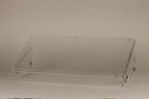 Verstelbare acryl documenthouder met hoge voorzijde, Diversen, Bureau-accessoires, Zo goed als nieuw, Ophalen of Verzenden