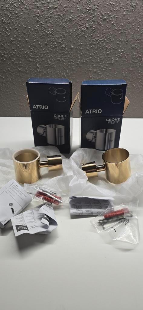Grohe - Atrio - Cool Sunrise - Houder - Goud, Huis en Inrichting, Badkamer | Badtextiel en Accessoires, Nieuw, Overige typen, Overige kleuren