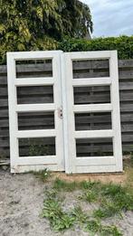 Twee openstaande deuren, Doe-het-zelf en Verbouw, Deuren en Horren, Ophalen, Zo goed als nieuw, Binnendeur, 200 tot 215 cm