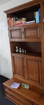 Vintage massief eiken kast, Ophalen of Verzenden, Zo goed als nieuw, Vintage
