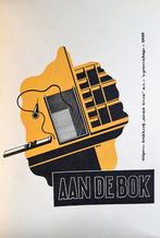 Aan de bok. Drukkerij Nieuw Leven NV. ’s-Gravenhage, 1939, Ophalen of Verzenden, Zo goed als nieuw, Grafische vormgeving