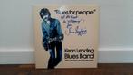 Kenn Lending Blues Band - Blues for People LP, Blues, Signed, Gebruikt, 1980 tot heden, Ophalen of Verzenden, 12 inch