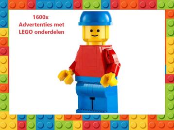 Ruim 1600x advertenties Nieuwe & Gebruikte Lego onderdelen beschikbaar voor biedingen