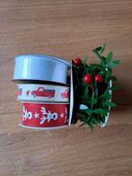 4x Kerst Lint Set - Nieuw, Ophalen of Verzenden, Nieuw, Lint, Band of Elastiek