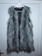 Anna Scott Fluffy Grijze Harige Bodywarmer Maat M, Maat 38/40 (M), Verzenden, Anna Scott, Nieuw