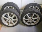 Bridgestone winterbanden op lichtmetalen velgen, Auto-onderdelen, Banden en Velgen, Ophalen, 17 inch, Winterbanden, 225 mm