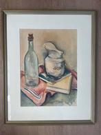 Aquarel van Henk van de Idsert, Antiek en Kunst, Ophalen of Verzenden