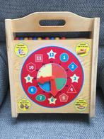 vintage telraam en oefenklok, Ophalen of Verzenden, Gebruikt, Overige typen