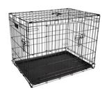 Hondenbench District 70 Crate - 93 x 62 x 68 cm zwart, Gebruikt, Ophalen