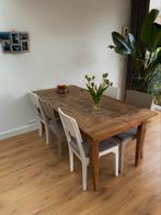 Mooie tafel voor onder pergola of buitenkamer of woonkamer, Tuin en Terras, Overkappingen, Gebruikt, Ophalen of Verzenden