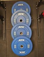 ATX Color Bumper Plates 4x 20 KG, Ophalen, Zo goed als nieuw, Halterschijven