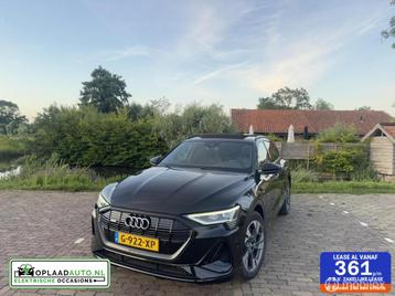 Audi e-tron e-tron 50 S-line Launch edition Black | Pano beschikbaar voor biedingen