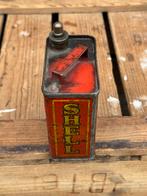 Vintage Shell Junior reclame blik, Ophalen, Gebruikt, ., Verpakking