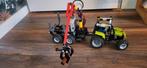 LEGO Technic Tractor met boomstammentrailer - 8049, Ophalen of Verzenden, Lego, Zo goed als nieuw