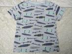 Hema grijs T-shirt maat 98 skateboard shirt korte mouwen, Jongen, Gebruikt, Ophalen of Verzenden, Shirt of Longsleeve