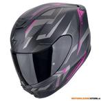 Scorpion EXO-391 Aaxo Integraalhelm, Mat Zwart-Roze, Ophalen of Verzenden, Nieuw met kaartje