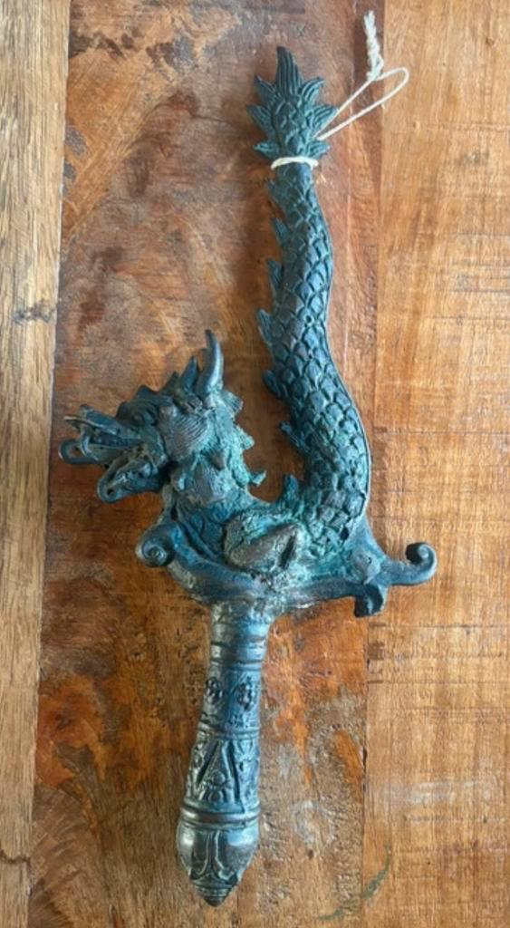 Pusaka Naga Liong Indonesisch erfstuk keris / kris /pusuka, Antiek en Kunst, Kunst | Niet-Westerse kunst, Ophalen of Verzenden