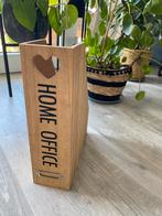 Houten postbakje met tekst, Huis en Inrichting, Woonaccessoires | Krantenbakken en Lectuurbakken, Ophalen of Verzenden, Nieuw