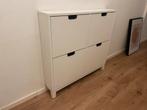 IKEA Ställ schoenenkast met 4 vakken (wit), Huis en Inrichting, Kasten | Schoenenkasten, Ophalen of Verzenden, Zo goed als nieuw