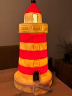 Vuurtoren lamp voor kinderkamer, Huis en Inrichting, Ophalen of Verzenden, Zo goed als nieuw, Minder dan 50 cm