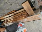 Verschillende houten balken, Doe-het-zelf en Verbouw, Hout en Planken, Ophalen of Verzenden, Zo goed als nieuw, Balk, Vuren