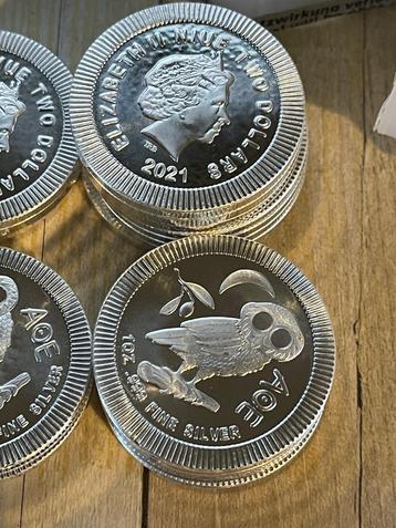 Niue Athenian Owl 1 oz munt 2021 beschikbaar voor biedingen