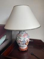 Antieke Lamp met Bloemen- en Vogelmotief, Antiek en Kunst, Antiek | Lampen, Ophalen