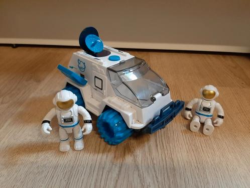 NASA ruimtewagen met 2 poppetjes astronaut, Verzamelen, Poppetjes en Figuurtjes, Ophalen of Verzenden