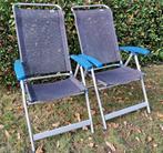 2 lichtgewicht campingstoelen verstelbaar, Caravans en Kamperen, Ophalen, Gebruikt, Campingstoel