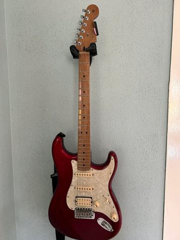 Fender Stratocaster candy appel red als nieuw ruilen beschikbaar voor biedingen