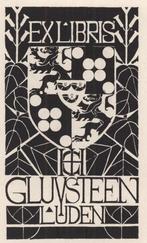 0488 Ex Libris Nederland : Jeanne Bieruma Oosting, 1923, Antiek en Kunst, Kunst | Etsen en Gravures, Verzenden