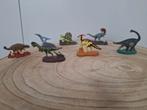 Jurassic Park 1993 Complete set van 14 metalen figuurtjes, Ophalen of Verzenden, Zo goed als nieuw
