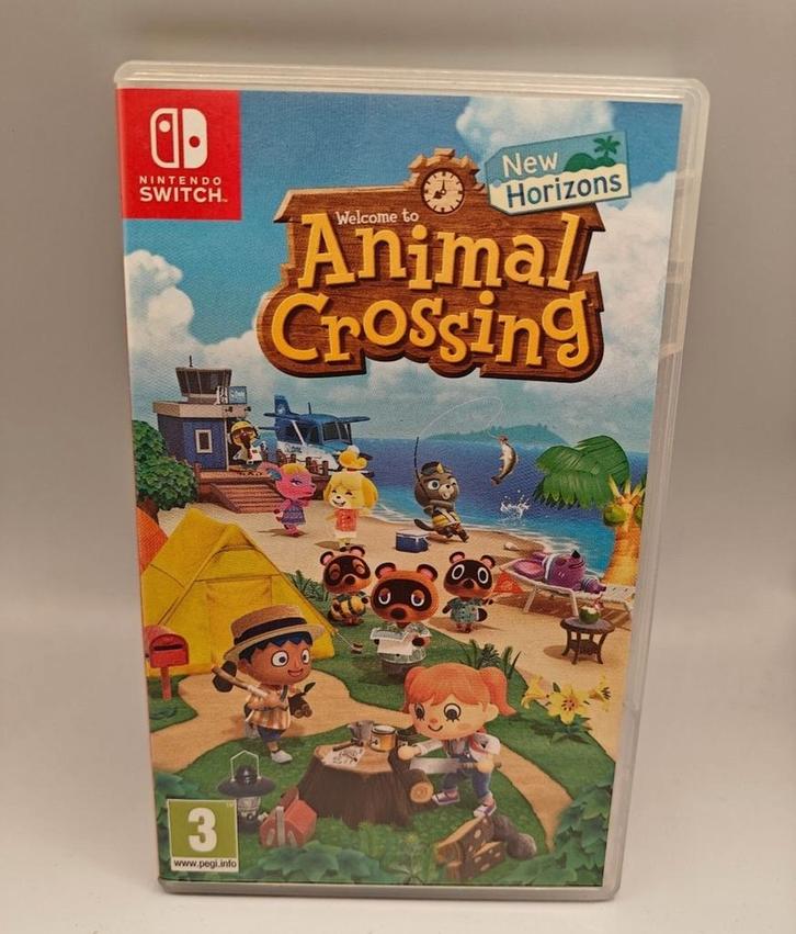 Animal Crossing New horizons Nintendo switch, Spelcomputers en Games, Games | Nintendo Switch, Zo goed als nieuw, 1 speler, Vanaf 3 jaar