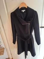 Lange tussen jas, Ophalen of Verzenden, Zo goed als nieuw, Maat 36 (S), Zwart