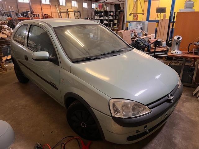 Opel Corsa 1.2 16V 2002 Groen, Auto's, Opel, Particulier, Corsa, Benzine, C, Hatchback, Handgeschakeld, Origineel Nederlands, Groen