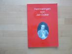 Herinneringen aan Jan Duiker, Arthur Hofmans, Ophalen of Verzenden, Zo goed als nieuw, Architecten