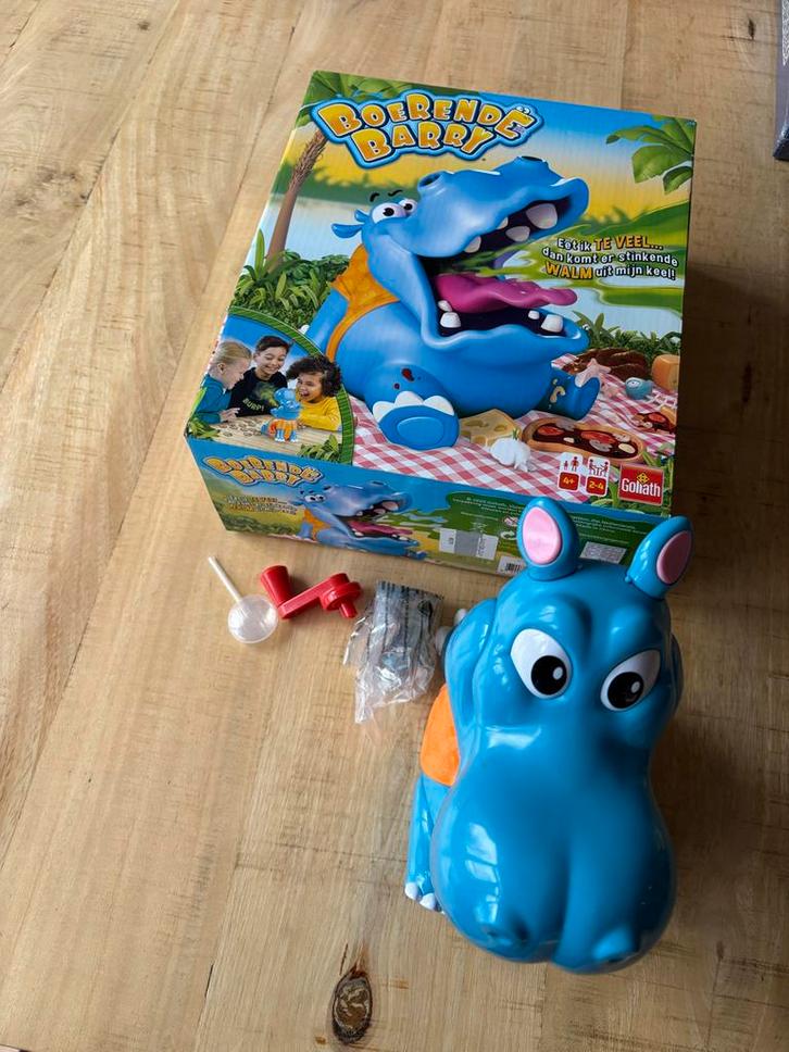 Boerende Barry - Leuk gezelschapsspel!, Kinderen en Baby's, Speelgoed | Buiten | Speeltoestellen, Zo goed als nieuw, Overige typen